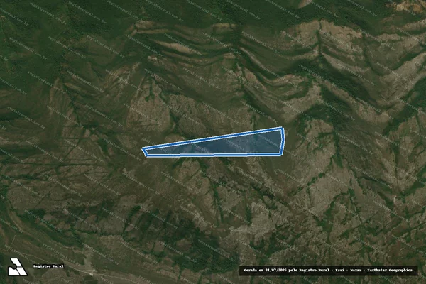 Imagem de satélite de Fazenda Duas Barras - Parcela - 20 em Itamarandiba - MG