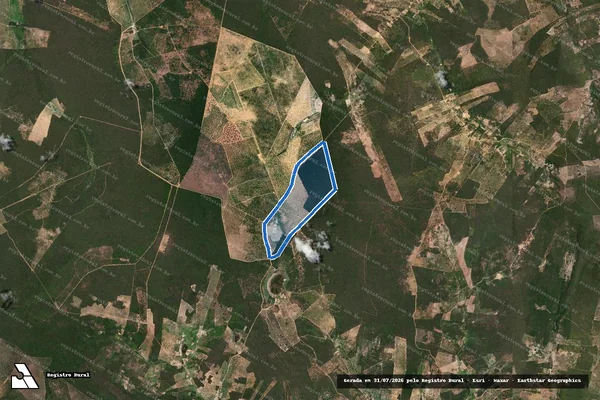 Imagem de satélite de FAZENDA OLIVEIRA - GLEBA 02 em Condeúba - BA