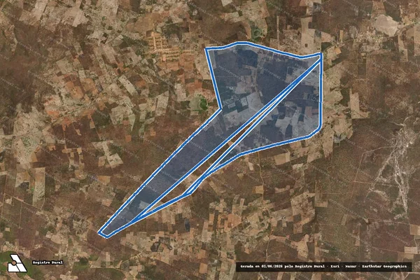 Imagem de satélite de PROJETO DE ASSENTAMENTO ESPÍRITO SANTO / PARTE 2 em Anísio de Abreu - PI