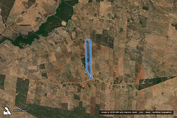 Imagem de satélite de P.A Riacho Seco ? Lote nº 55 - P.A Riacho Seco - Lote nº 55 em Divinópolis de Goiás - GO