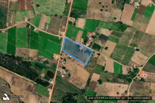 Imagem de satélite de SITIO VELHO - Parte 1 em Ribeirópolis - SE
