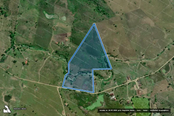 Imagem de satélite de FAZENDA CATALUNHA / Parte 1 em Ibicaraí - BA