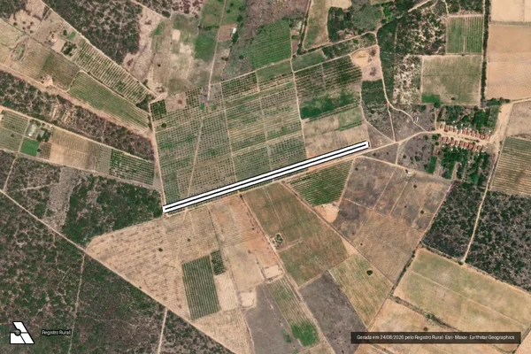 Imagem de satélite de Sítio Borges - Parte 27 em Sobradinho - BA