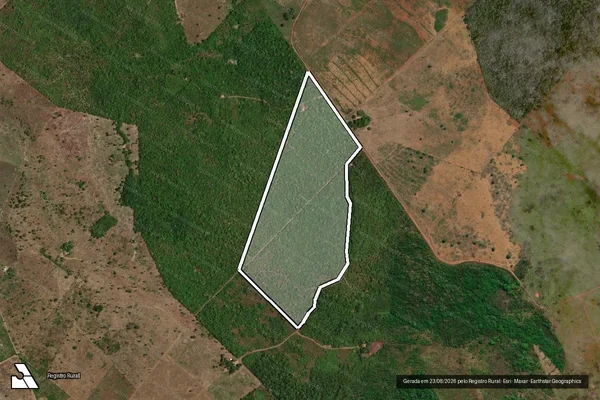 Imagem de satélite de P.A NAZARÉ ? LOTE 139 - Parte 1 em Conceição do Araguaia - PA