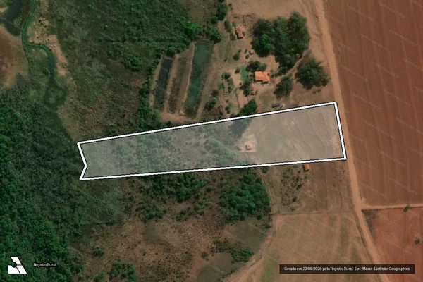 Imagem de satélite de Fazenda Santo Antônio - Fazenda Santo Antônio ? Gleba 2 em Colômbia - SP