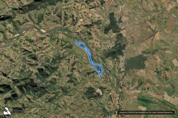 Imagem de satélite de FAZENDA SERTÃO / Parte 1 em Campos dos Goytacazes - RJ