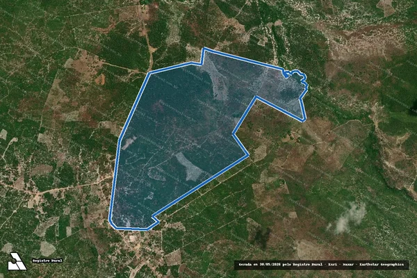 Imagem de satélite de OLHO DAGUA DATA: SANTA ROSA - Parte 1 em Boqueirão do Piauí - PI