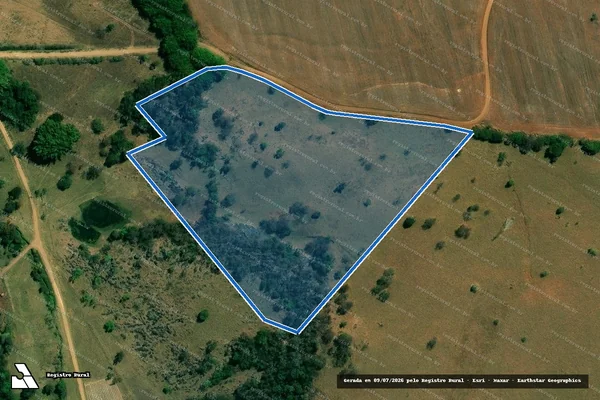 Imagem de satélite de Fazenda Limeira - Parte 1 em Pimenta - MG