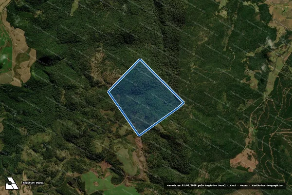 Imagem de satélite de FAZENDA SANTA RITA - Gleba 02 em General Carneiro - PR