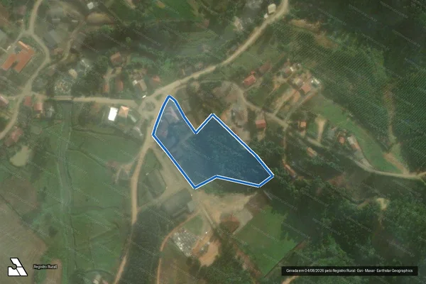 Imagem de satélite de MATR 6729 - Gleba 01 em Vitor Meireles - SC