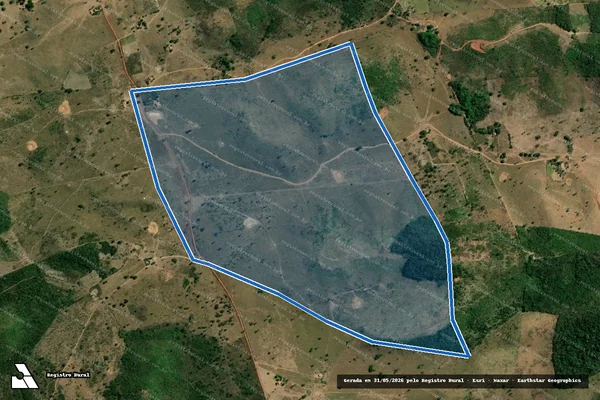 Imagem de satélite de FAZENDA SANTA RITA DE CASSIA - FAZENDA SANTA RITA DE CASSIA em Açailândia - MA