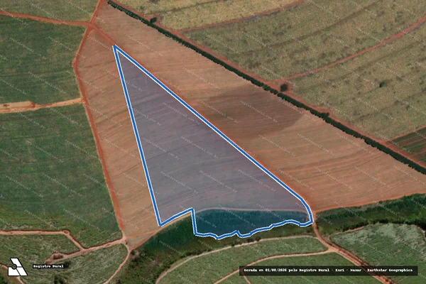 Imagem de satélite de Fazenda São Francisco - Fazenda São Francisco ? Gleba A em Colina - SP