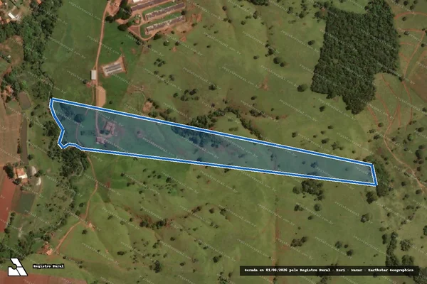 Imagem de satélite de FAZENDA CAPOEIRAO E SOBRADO DO CAPOEIRAO - Parte 2 em Damolândia - GO