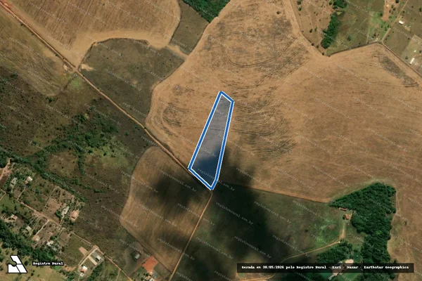 Imagem de satélite de Fazenda Anicuns ou Forquilha - Parte 99 em Abadiânia - GO