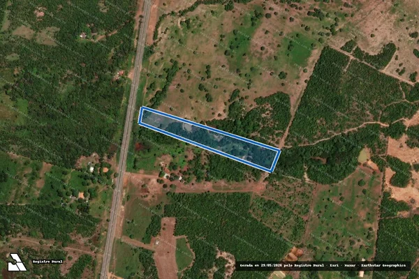 Imagem de satélite de Fazenda Acorizal - Parte 5 em Santo Antônio de Leverger - MT
