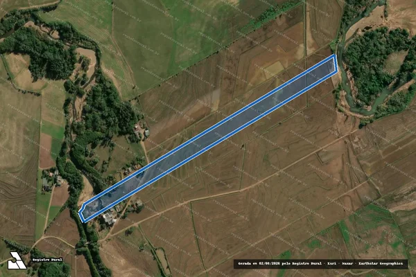 Imagem de satélite de SDE - Parcela 1 em Cerro Branco - RS