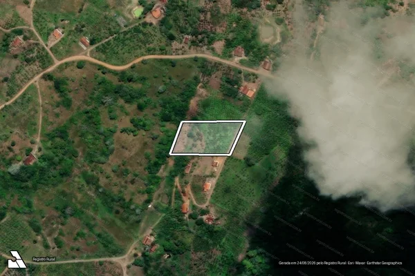 Imagem de satélite de SITIO BARRA DO CAMARÁ - Parte 1 em Esperança - PB