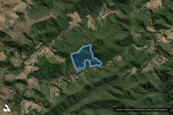 Imagem de satélite de FAZENDA SOBERBO - FAZENDA SOBERBO em Liberdade - MG