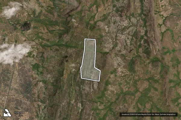 Imagem de satélite de FAZENDA VÃO DE SÃO PEDRO - 001 em Nova Roma - GO