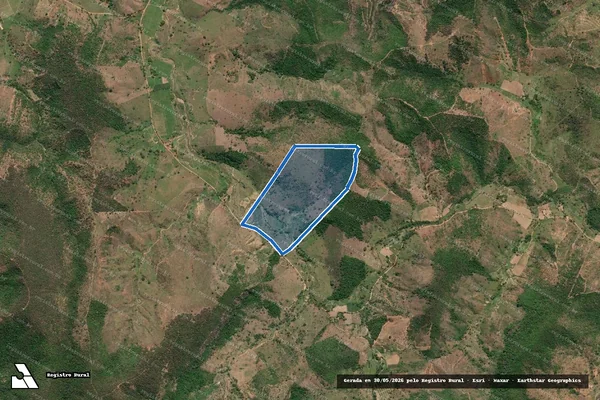 Imagem de satélite de SÍTIO PAI E FILHOS - GLEBA 01 em Aimorés - MG
