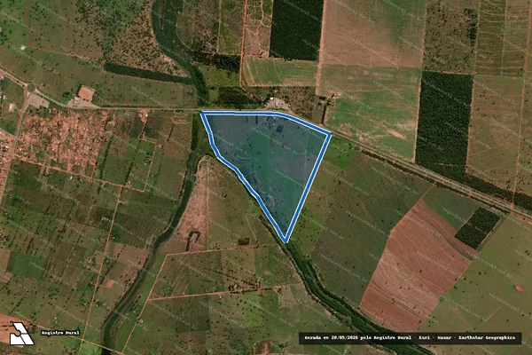 Imagem de satélite de FAZENDA ACQUA GELATA III - ÁREA I em Nova Andradina - MS