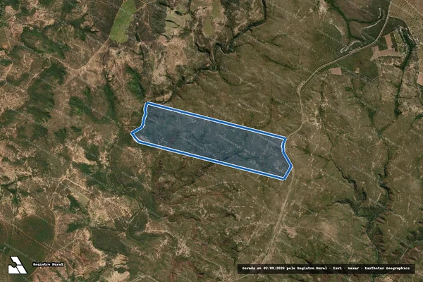 Imagem de satélite de FAZENDA FURADOS - Parte 3 em Arinos - MG