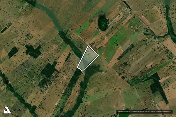 Imagem de satélite de ESTANCIA SÃO SEBASTIÃO - Gleba 3 DE 12 em Curvelândia - MT