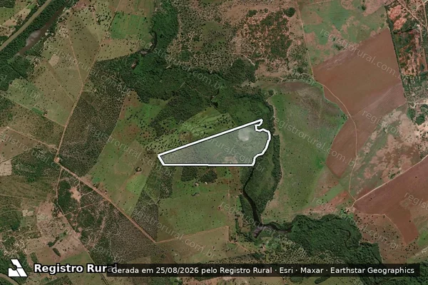 Imagem de satélite de LOTE 35, PA TRÊS PODERES