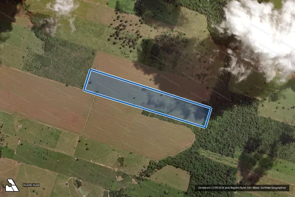Imagem de satélite de SÍTIO SÃO MIGUEL ? LOTE RURAL Nº 432/B - Parcela 1 em Alta Floresta - MT