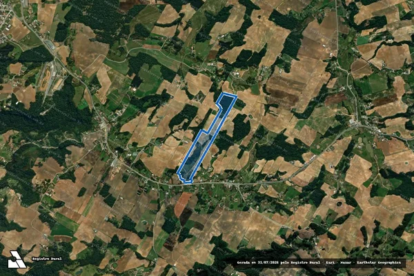 Imagem de satélite de Sítio Heratt - REMANESCENTE 04 em Imbuia - SC