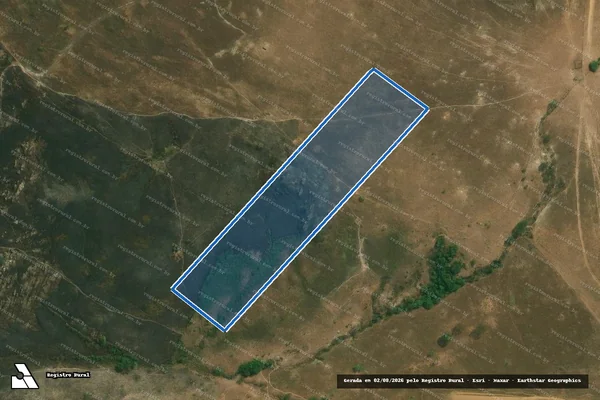 Imagem de satélite de Sítio Véu de Noiva - Parte 5 em Carrancas - MG