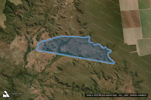 Imagem de satélite de FAZENDA SÃO JOÃO - PARTE 1 em Santa Filomena - PI