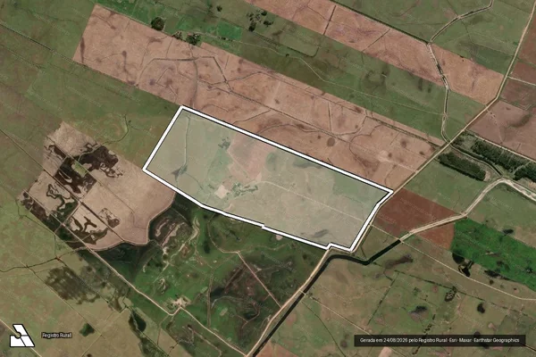 Imagem de satélite de Fazenda Rio Branco ? Gleba C - Gleba C em Santa Vitória do Palmar - RS