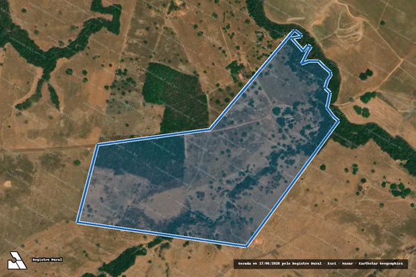 Imagem de satélite de FAZENDA SANTA RITA, Constituída Pela Parte Remanescente do Lote 14 do Loteamento Mearim - 001 em Miracema do Tocantins - TO