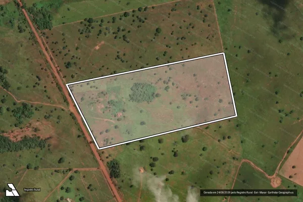Imagem de satélite de FAZENDA CÓRREGO FUNDO - Gleba 02 em Paranaíba - MS