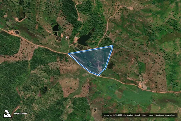 Imagem de satélite de FAZENDA ALMENDEIRA - PARCELA 03 em Trizidela do Vale - MA