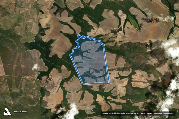 Imagem de satélite de FAZENDA LIBERDADE - Parte 3 em Paranatinga - MT