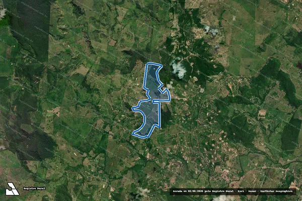 Imagem de satélite de FAZENDA FLEXA - FAZENDA FLEXA - GLEBA A em Catu - BA