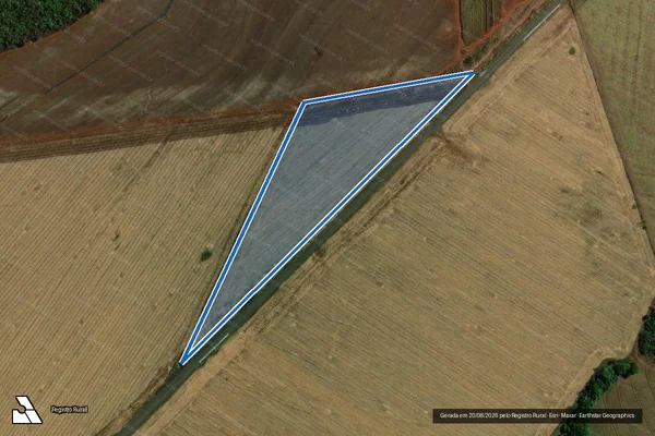 Imagem de satélite de Fazenda V-II em Jataí - GO