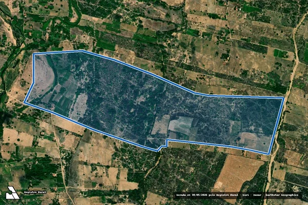 Imagem de satélite de VARZEA DA SALINA - Parte 1 em Apodi - RN