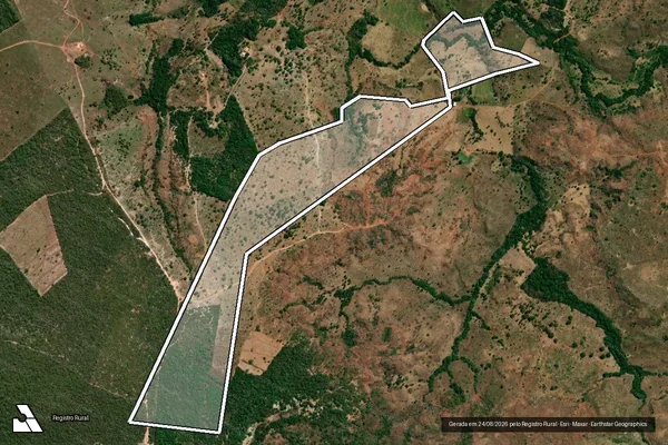Imagem de satélite de FAZENDA VELHA - PARTE 7 em Formosa da Serra Negra - MA