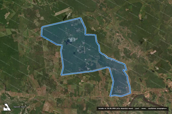 Imagem de satélite de Projeto de Assentamento Baixa Fria - 001 em Barras - PI