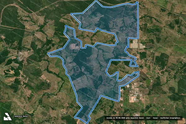 Imagem de satélite de GLEBA URBANA DE EXPANSÃO DE 01 A 10 - GLEBA 10 em Imperatriz - MA