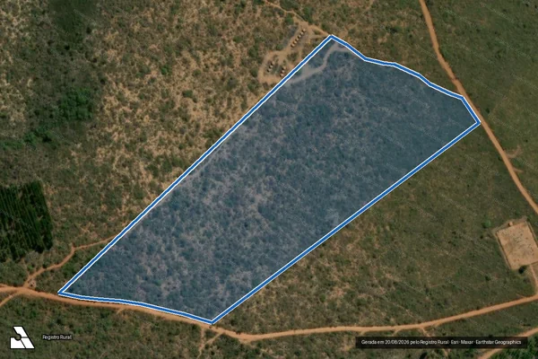 Imagem de satélite de FAZENDA FURNAS  ROCINHA - Parte 2 em Rio Pardo de Minas - MG
