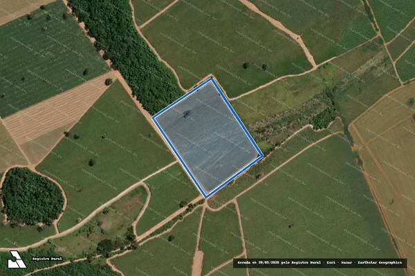 Imagem de satélite de Fazenda São Bento - Parte 1 em Sales - SP