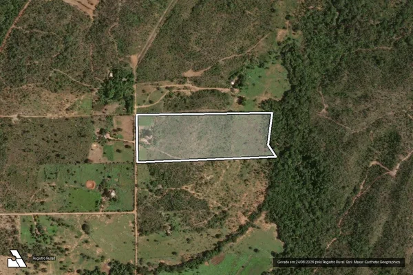 Imagem de satélite de LOTE 60 DO PROJETO DE ASSENTAMENTO ÁGUA QUENTE - LOTE 60 DO PA ÁGUA QUENTE em Padre Bernardo - GO