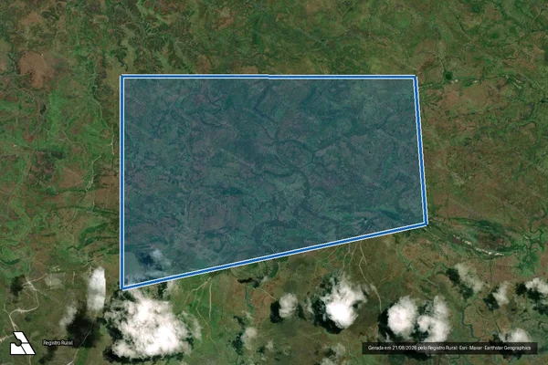 Imagem de satélite de FAZENDA CAJUEIRINHO 2 - Parte1 em Soure - PA