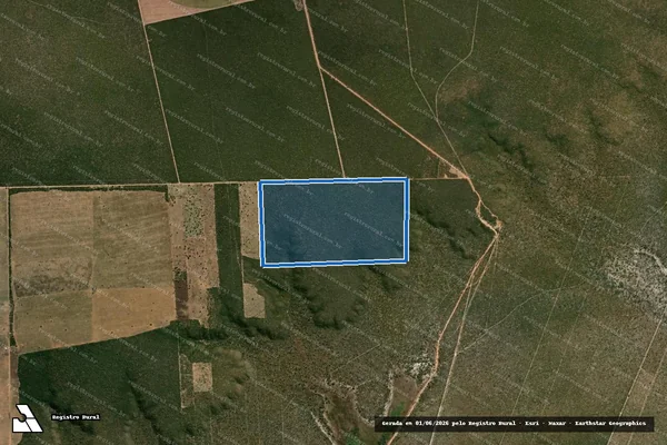 Imagem de satélite de Fazenda Brandão I - Parcela 1 em Correntina - BA