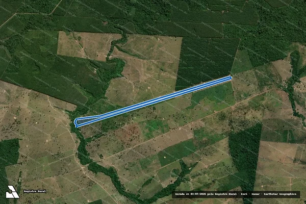 Imagem de satélite de FAZENDA ITABAIANA - LOTE 2 em Vila Nova dos Martírios - MA