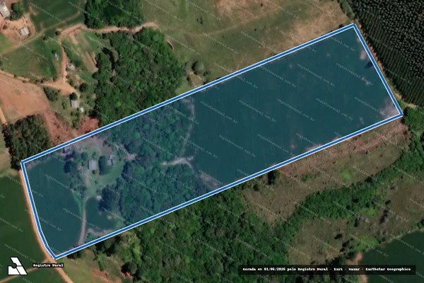 Imagem de satélite de PA Fazenda São Pedro ? Lote 8B - LOTE 8B em Eldorado do Sul - RS